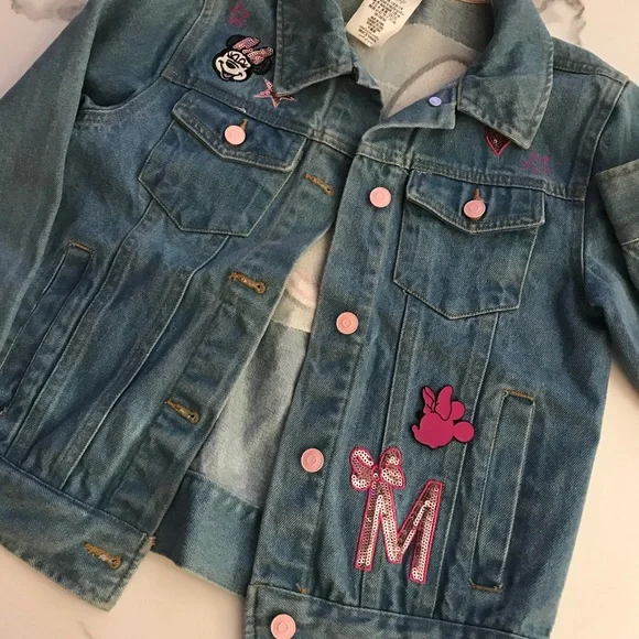 Disney Minnie, Mouse, Jean Jacket